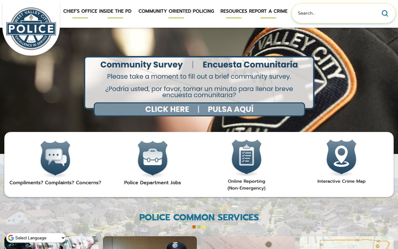 West Valley City police blotter police department page